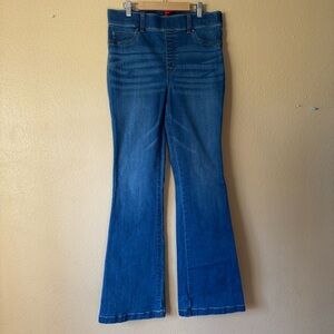 Spanx flare jeans stretchy size Large